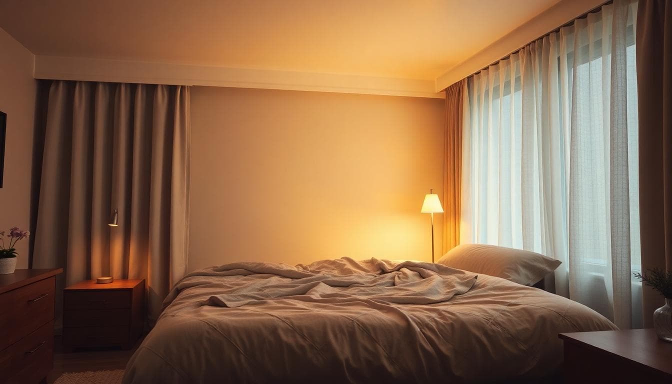 固定睡眠環境示意