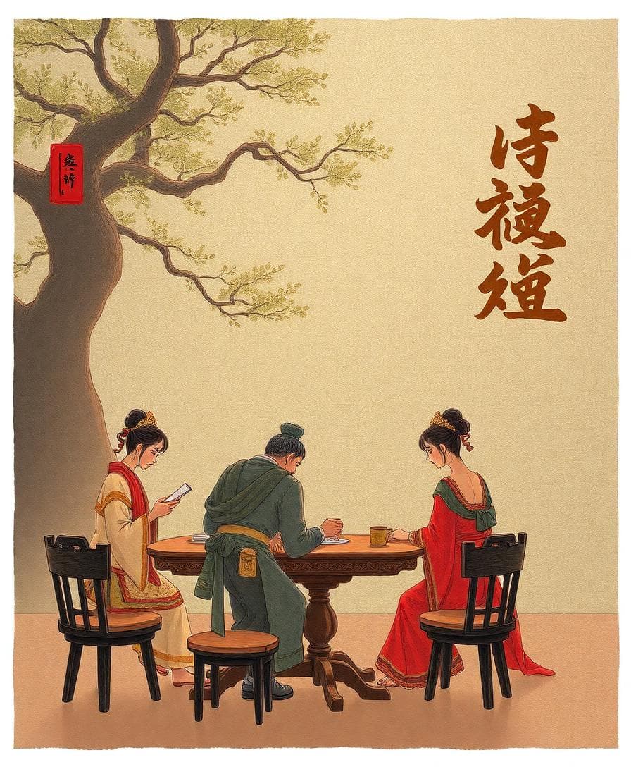 AI 生成圖像:日常肯定練習場景