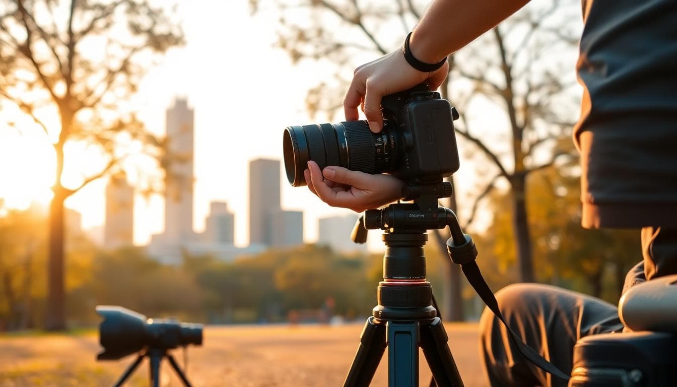 台中攝影實戰情境，黃金時段下的城市與自然光影