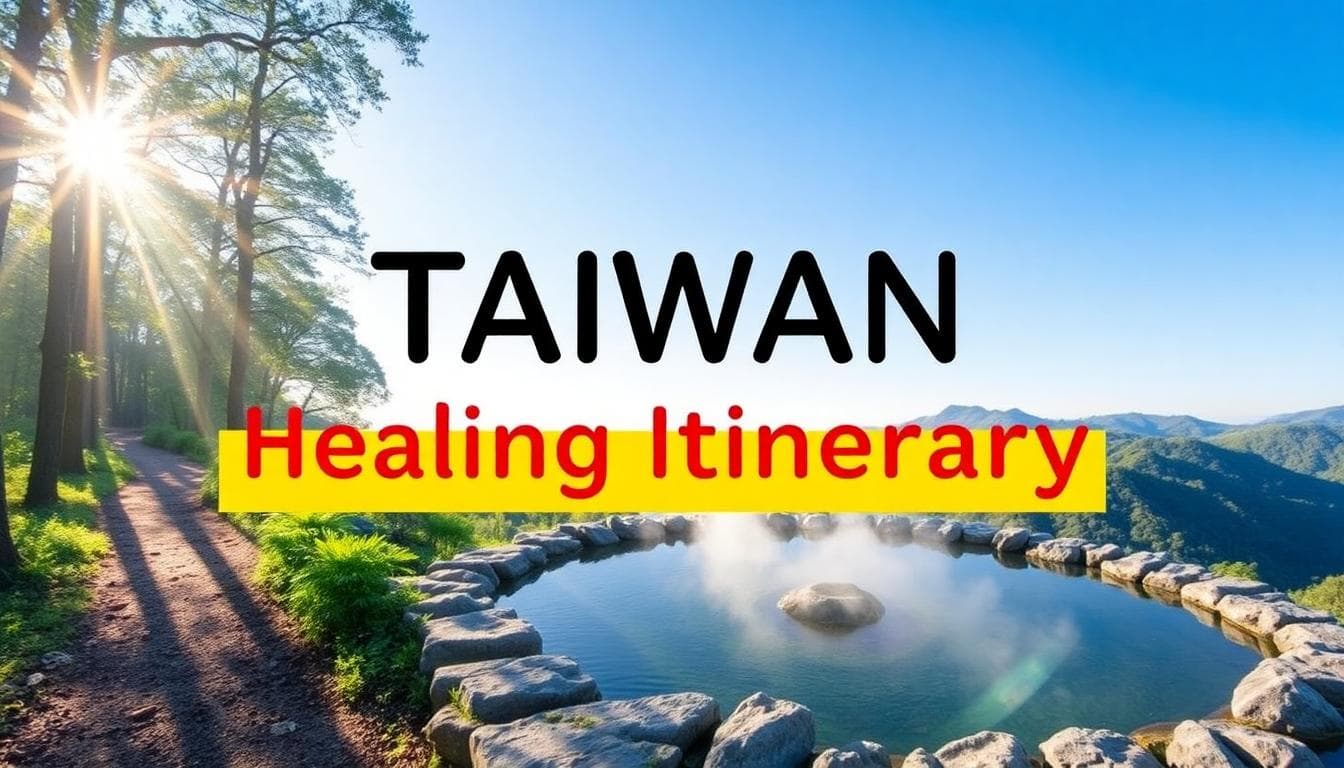 Taiwan peaceful healing weekend itinerary