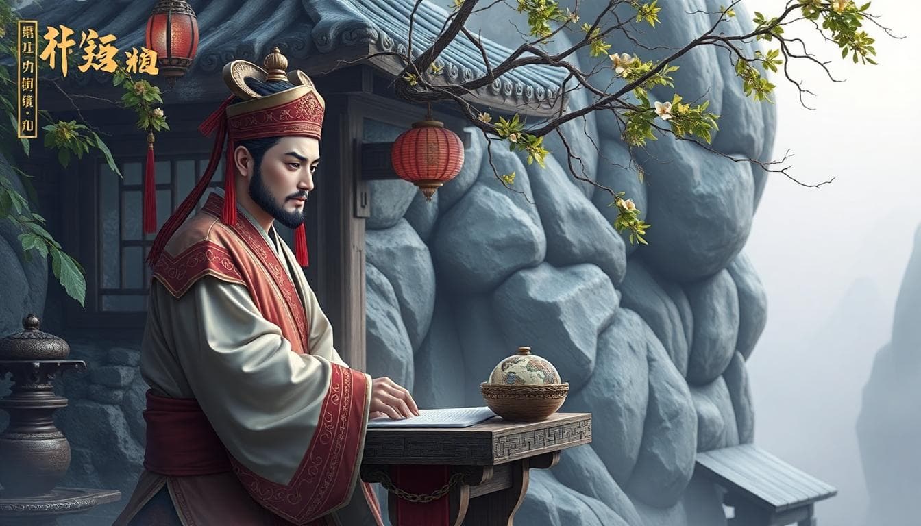 泰安落羽松水中倒影AI生成圖