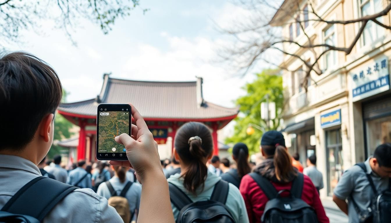 觀光景點擁擠與替代路徑並存的局面
