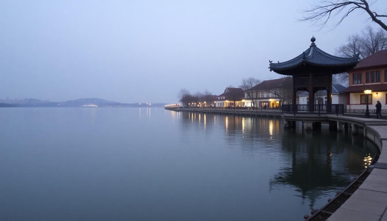 大有梯田與虎頭山寫實風格圖像