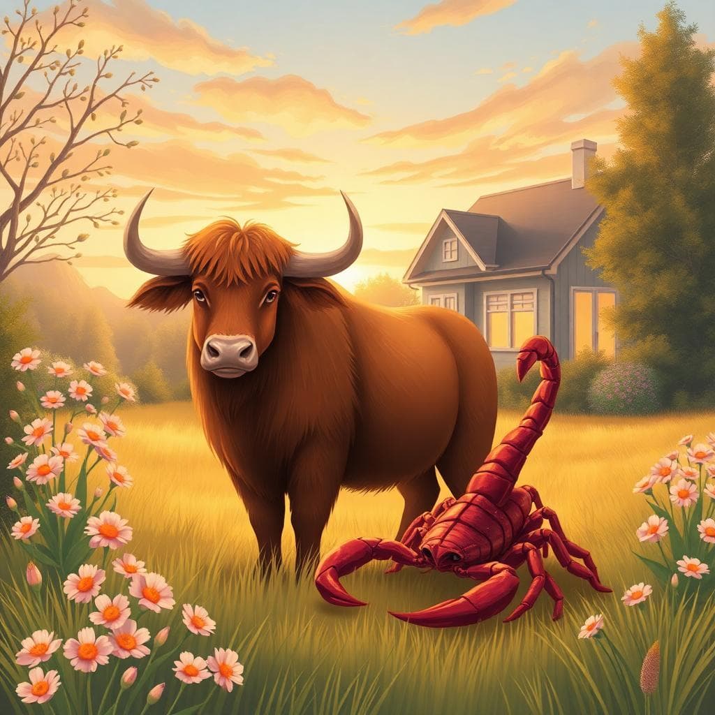 金牛座穩定與天蠍座深情的和諧日常