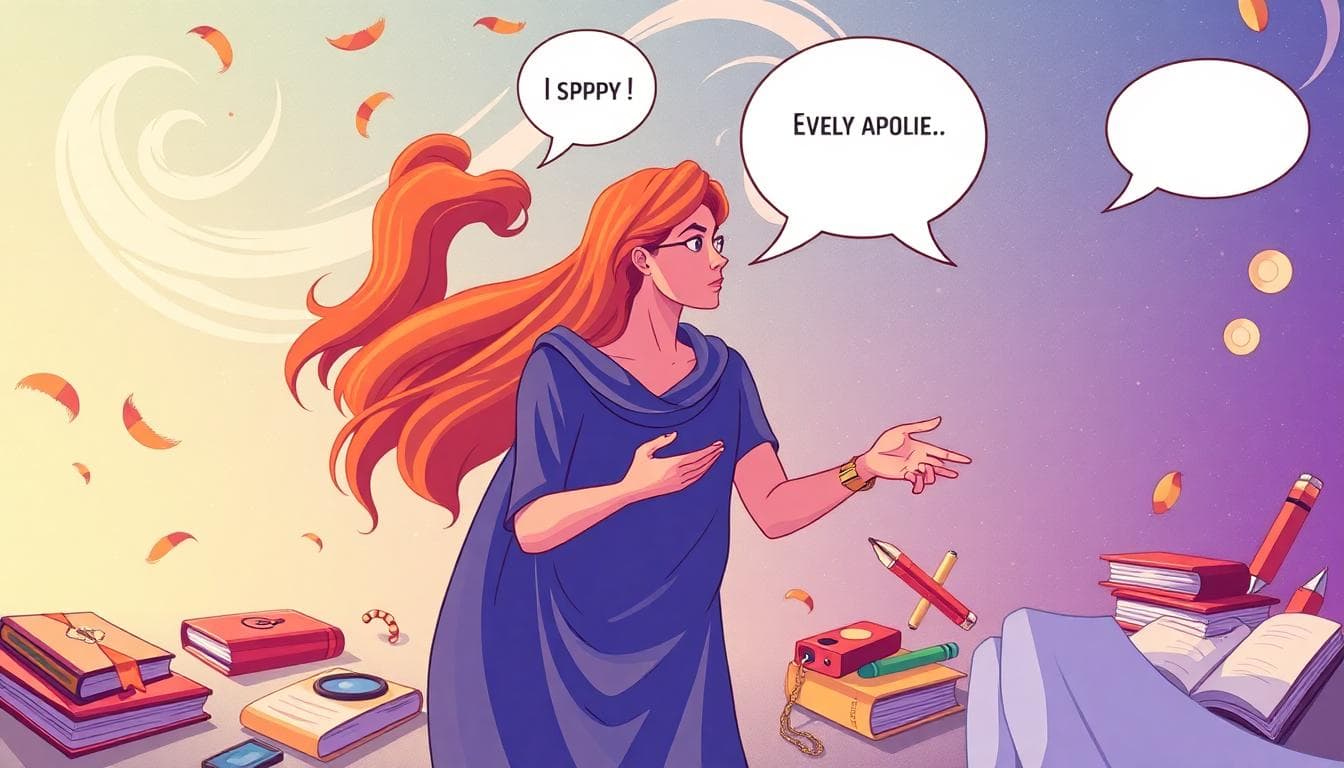 雙子座道歉與修復的AI插畫