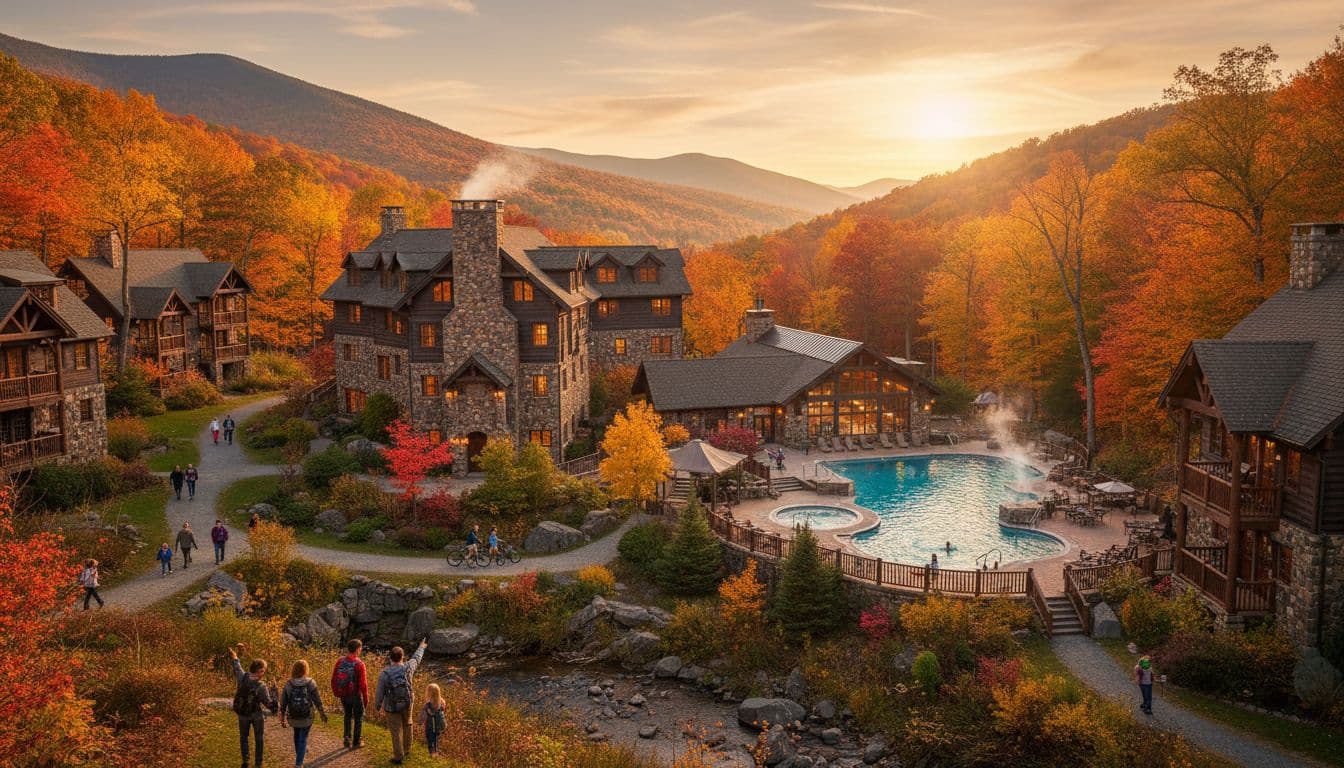 Family enjoying indoor water park and all-inclusive-style package at Great Wolf Lodge in 2026