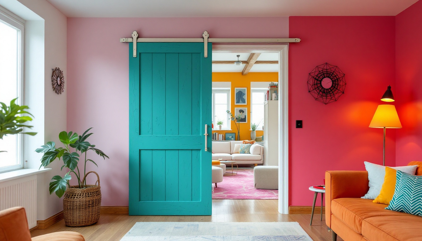Eclectic Barn Door
