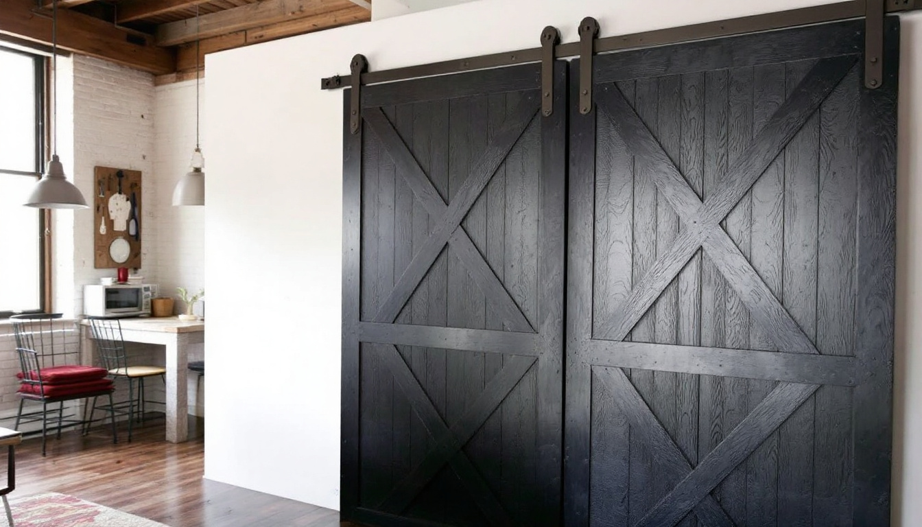 Metal Accent Barn Door