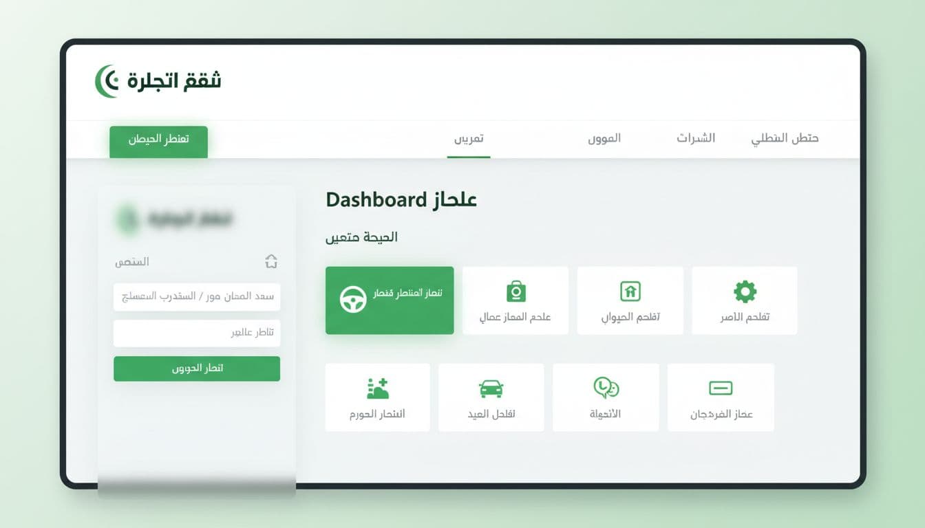 واجهة منصة أبشر أفراد لتجديد رخصة القيادة للمقيمين في السعودية 2026