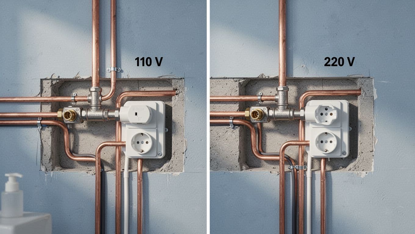 浴室暖風機怎麼選?110V 與 220V 配線差在哪 浴室暖風機怎麼選?110V 與 220V 配線差在哪