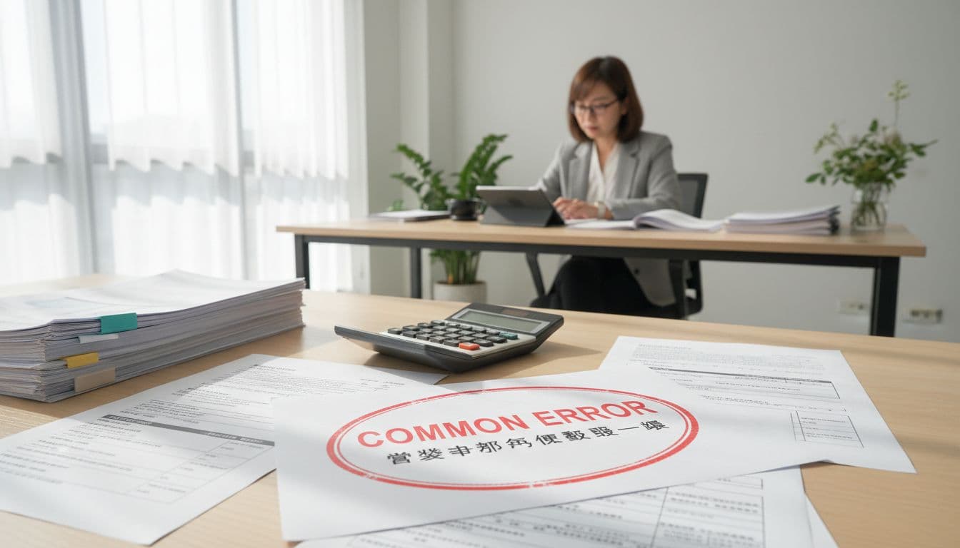 營業稅申報錯誤最常卡在哪?公司合法省下冤枉錢的重點 營業稅申報錯誤最常卡在哪?公司合法省下冤枉錢的重點