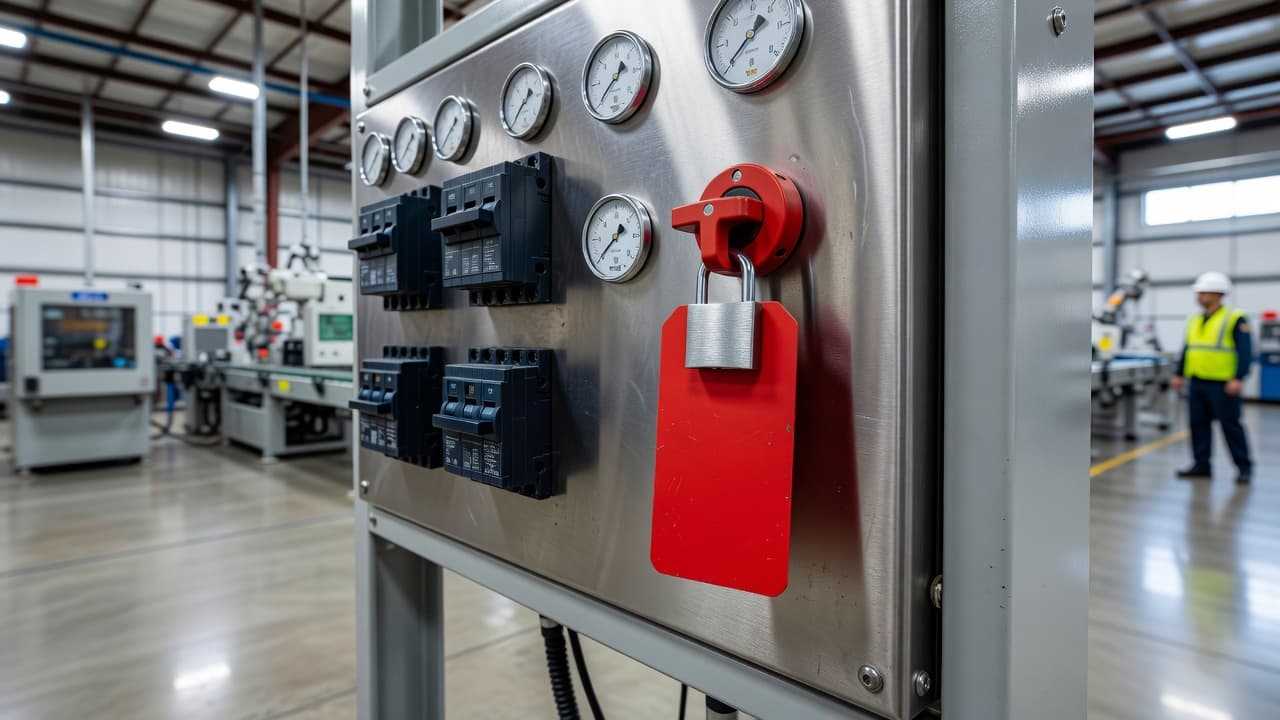 工廠維修斷電怎麼管,Lockout Tagout 基本做法 工廠維修斷電怎麼管,Lockout Tagout 基本做法