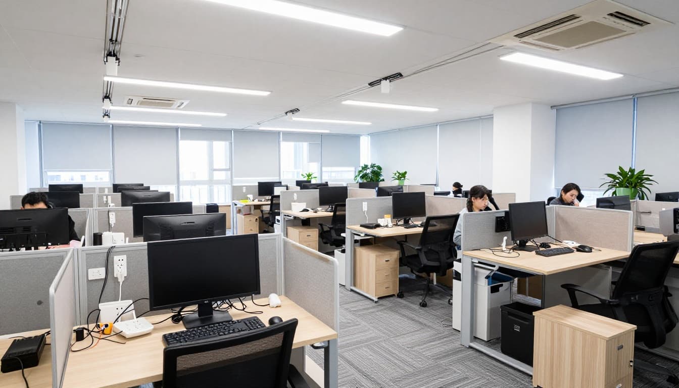 辦公室弱電工程與插座配置指南:裝修避坑預算規劃實務 辦公室弱電工程與插座配置指南:裝修避坑預算規劃實務