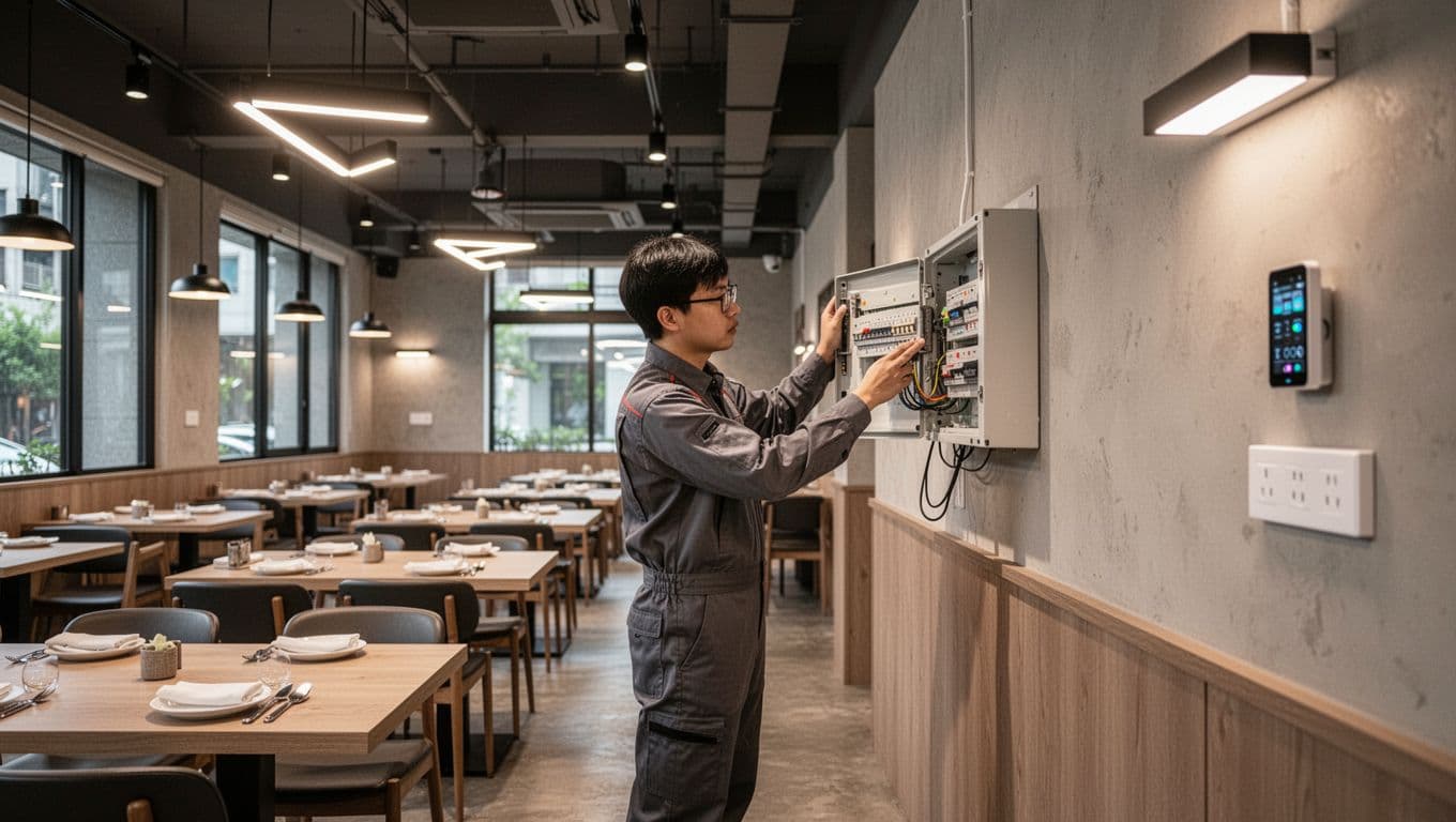餐廳辦公室節能改造,讓每月電費真的有感下降 餐廳辦公室節能改造,讓每月電費真的有感下降