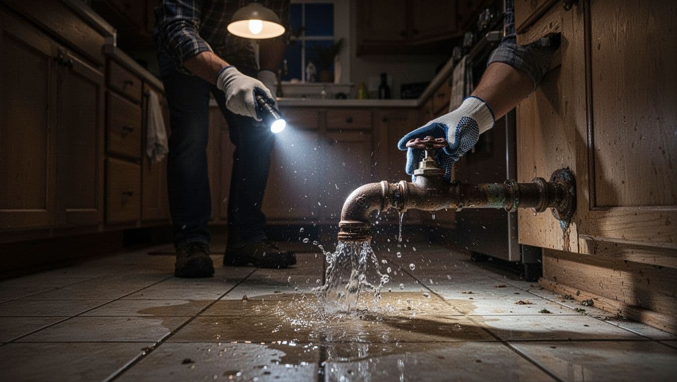 半夜居家水電緊急狀況自救手冊:水管破裂與跳電處理指南 半夜居家水電緊急狀況自救手冊:水管破裂與跳電處理指南
