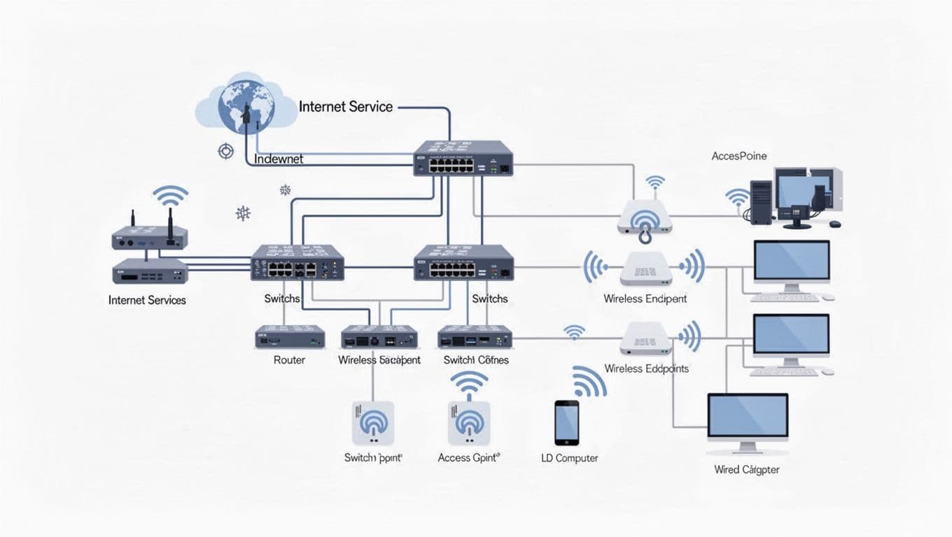 辦公室雙 ISP 備援配置指南:打造斷線不停工的穩定網路環境 辦公室雙 ISP 備援配置指南:打造斷線不停工的穩定網路環境