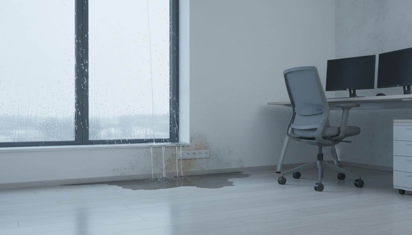 梅雨季前先處理窗邊滲水與插座受潮,辦公室實戰做法 梅雨季前先處理窗邊滲水與插座受潮,辦公室實戰做法