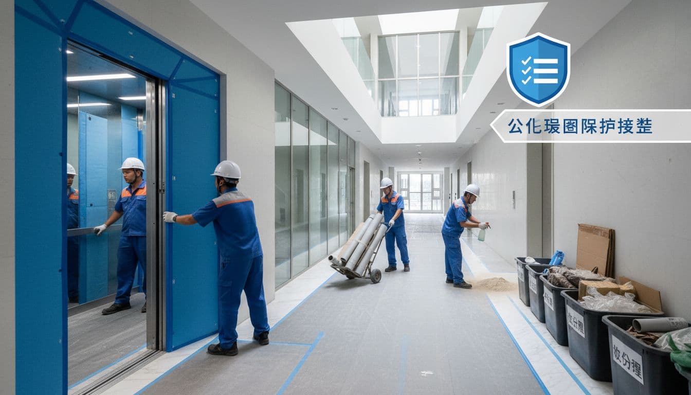 社區大樓裝修公共區域保護作業