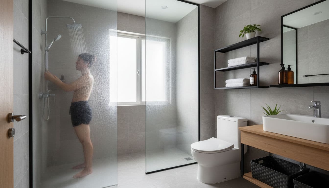 台灣老屋浴室乾濕分離改造