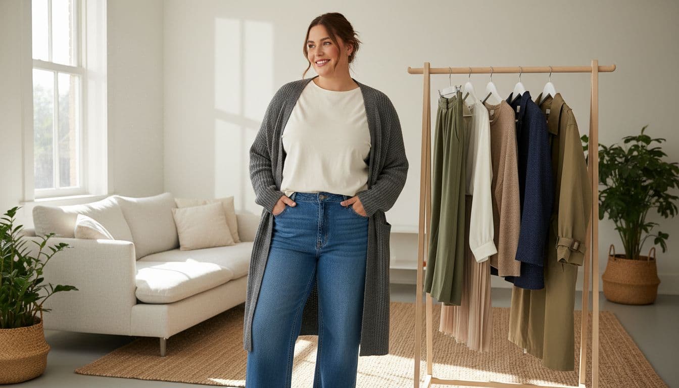Everyday wardrobe base for UK size 14-22