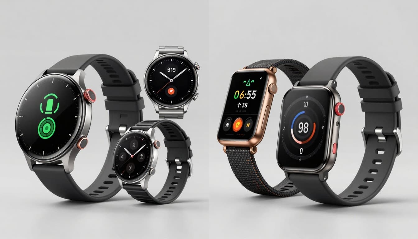 Huawei smartwatch compared with other popular smartwatches