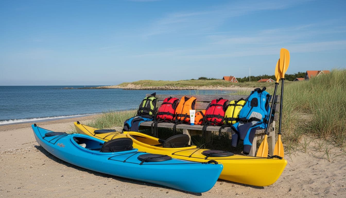 Kajakudstyr til børn