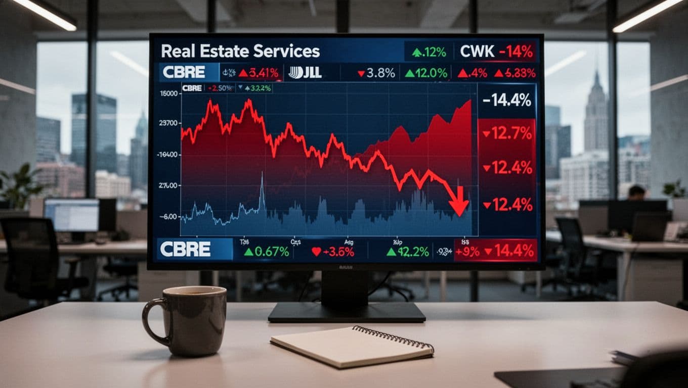 Real Estate Stocks Sink in the New 