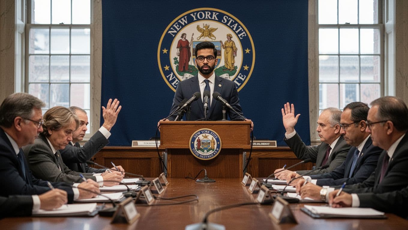 Zohran Mamdani's Agenda Hits Roadblocks at a New York State Budget Hearing