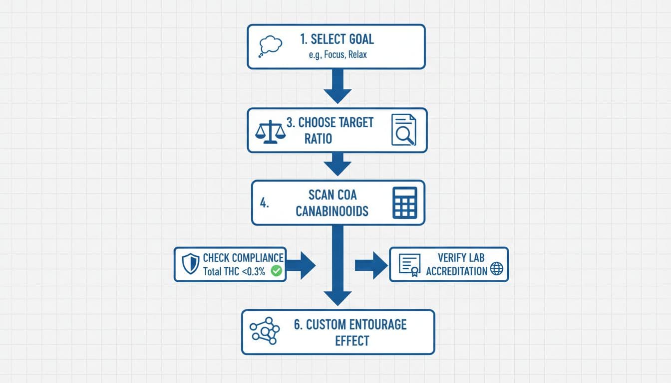 COA workflow flowchart infographic