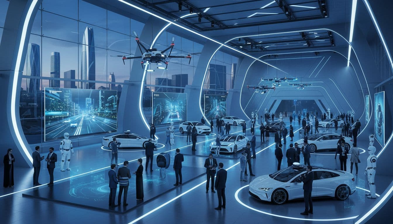 Abu Dhabi tech showcase during Autonomous Systems Week