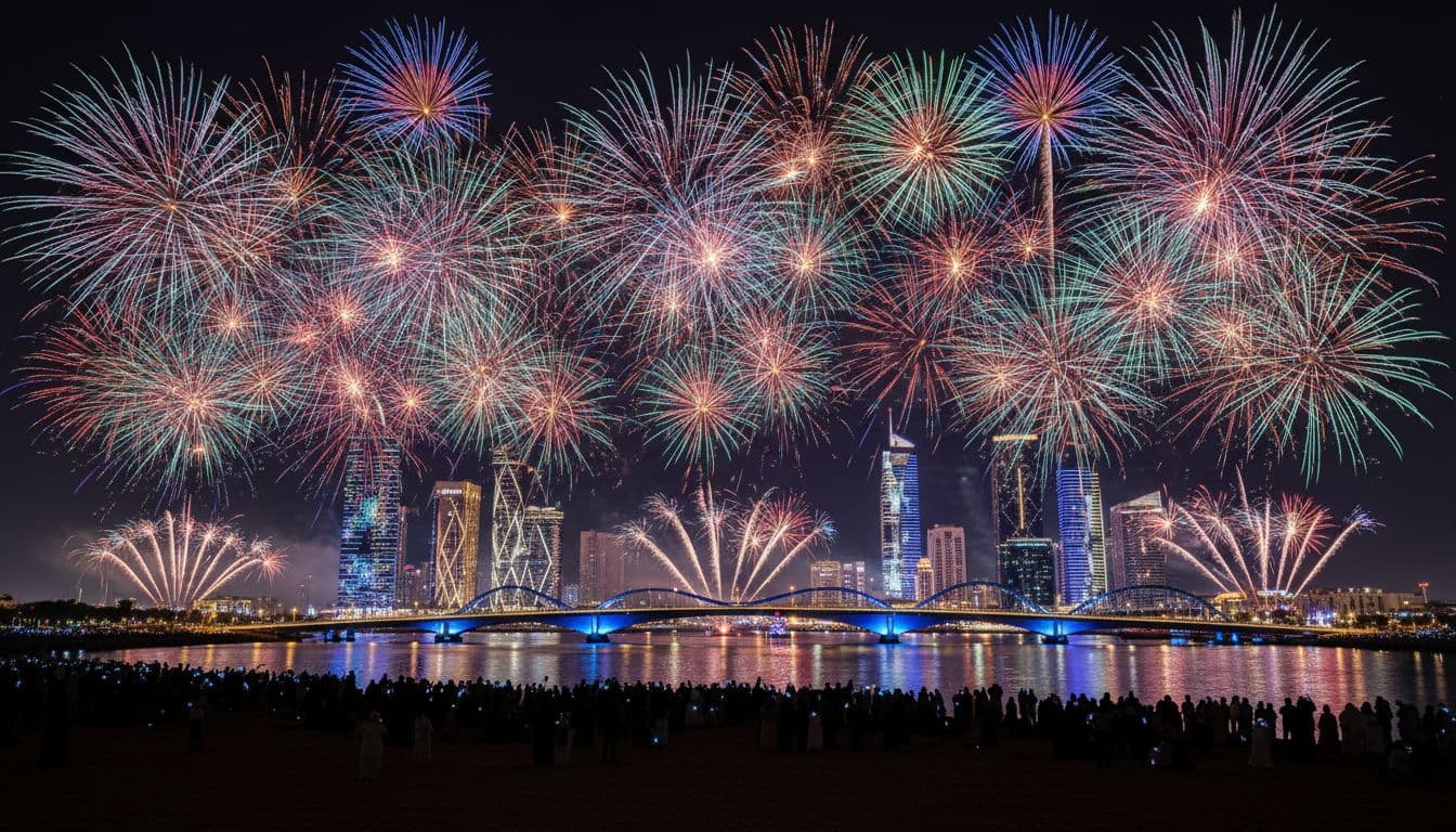 Sharjah waterfront fireworks for New Year’s celebrations – UAEThrive