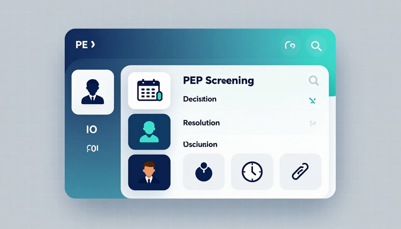 PEP screening for iGaming players, a simple workflow for when to screen, re-screen, and record decisions 4 Descriptive alt text