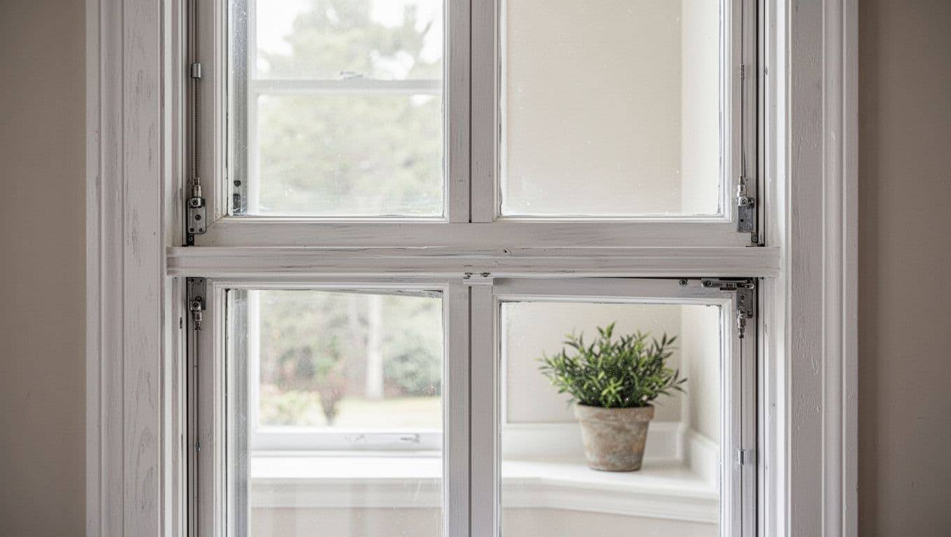 What are double-hung windows