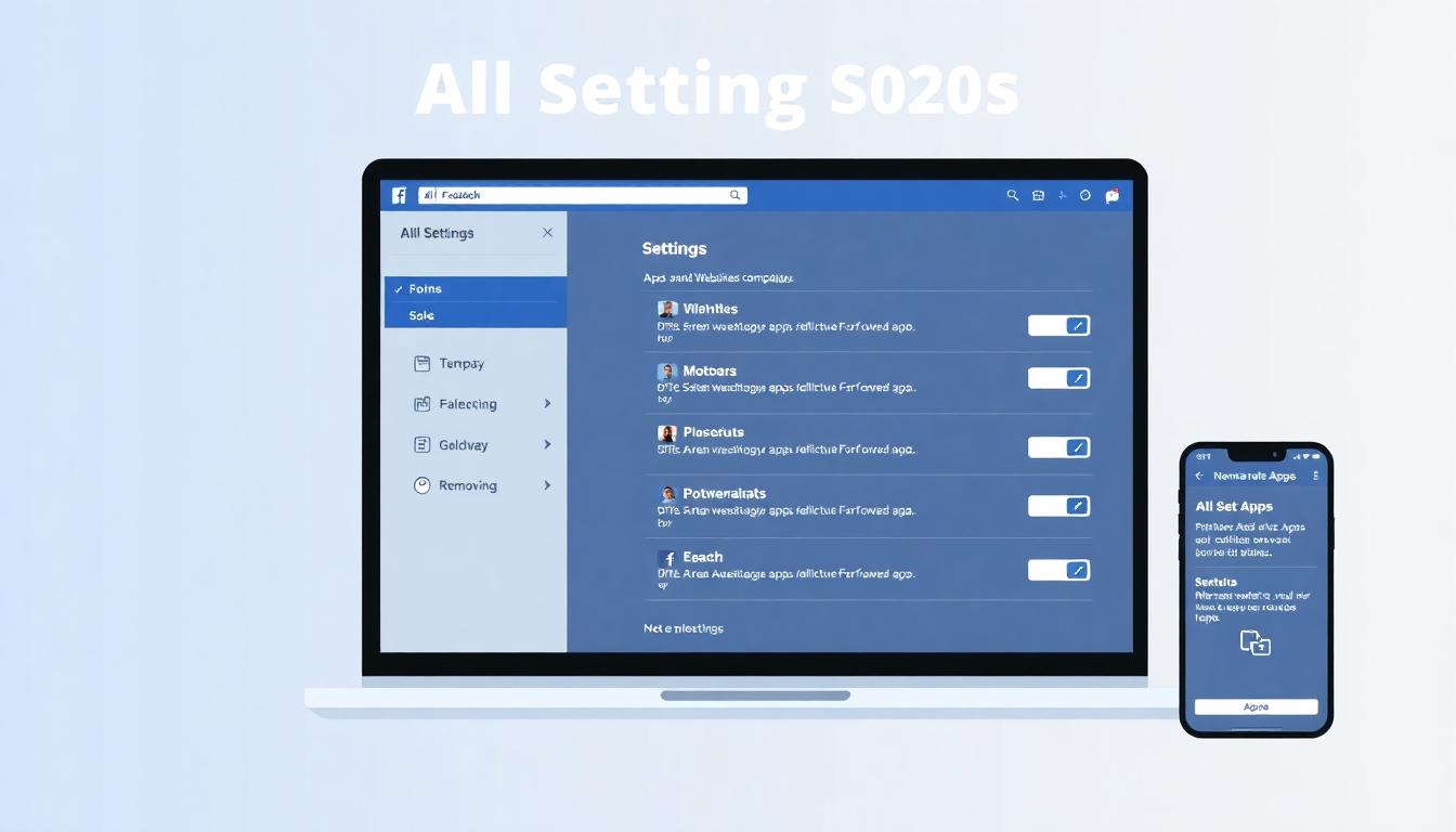 Facebook Apps and Websites Management 2025