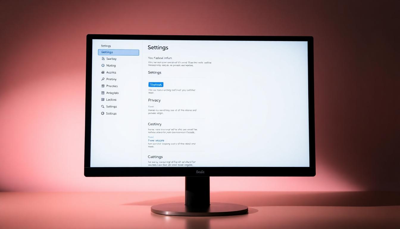 Facebook Desktop Settings 2025