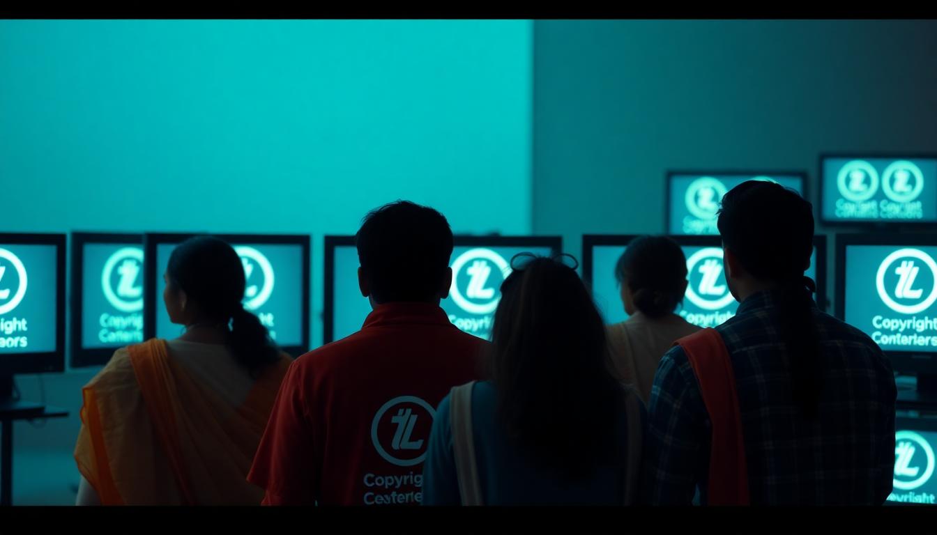 Indian Creators React to Copyright Notices on Screens