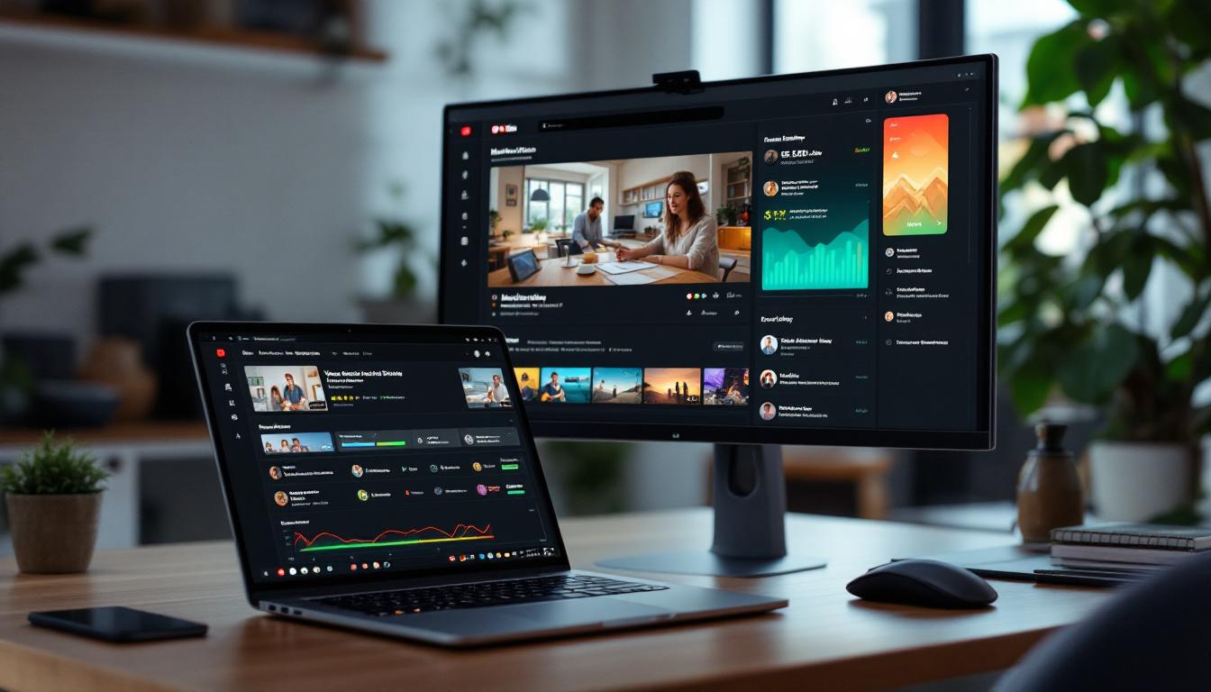 YouTube Studio Monetization tab with alerts