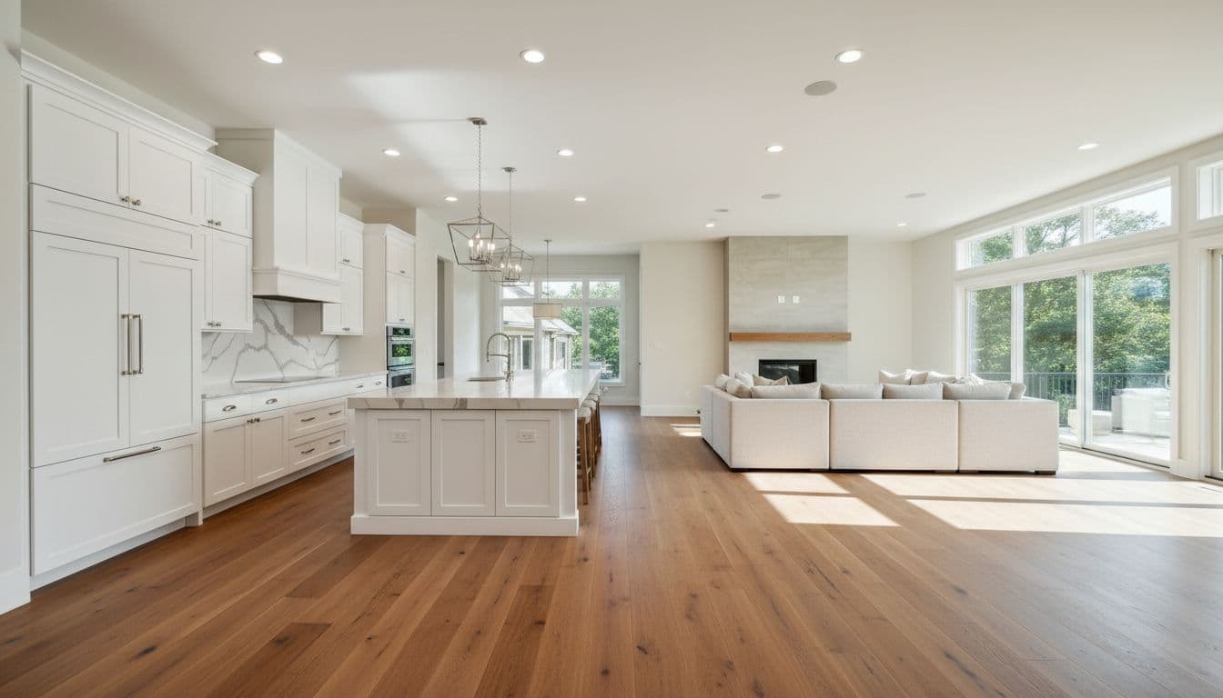 Open concept kitchen Alpharetta