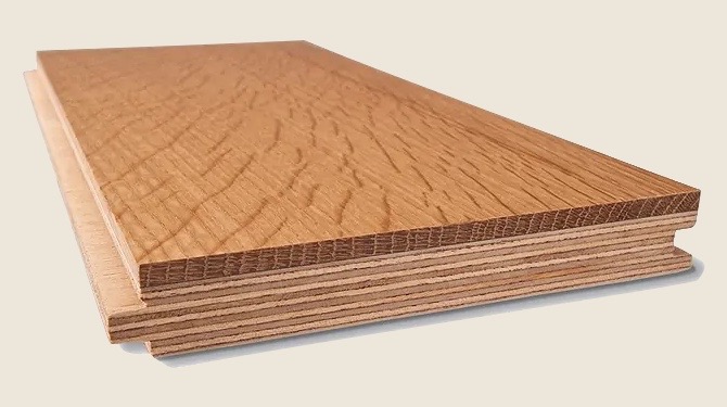 Engineered wood wear layer veneer